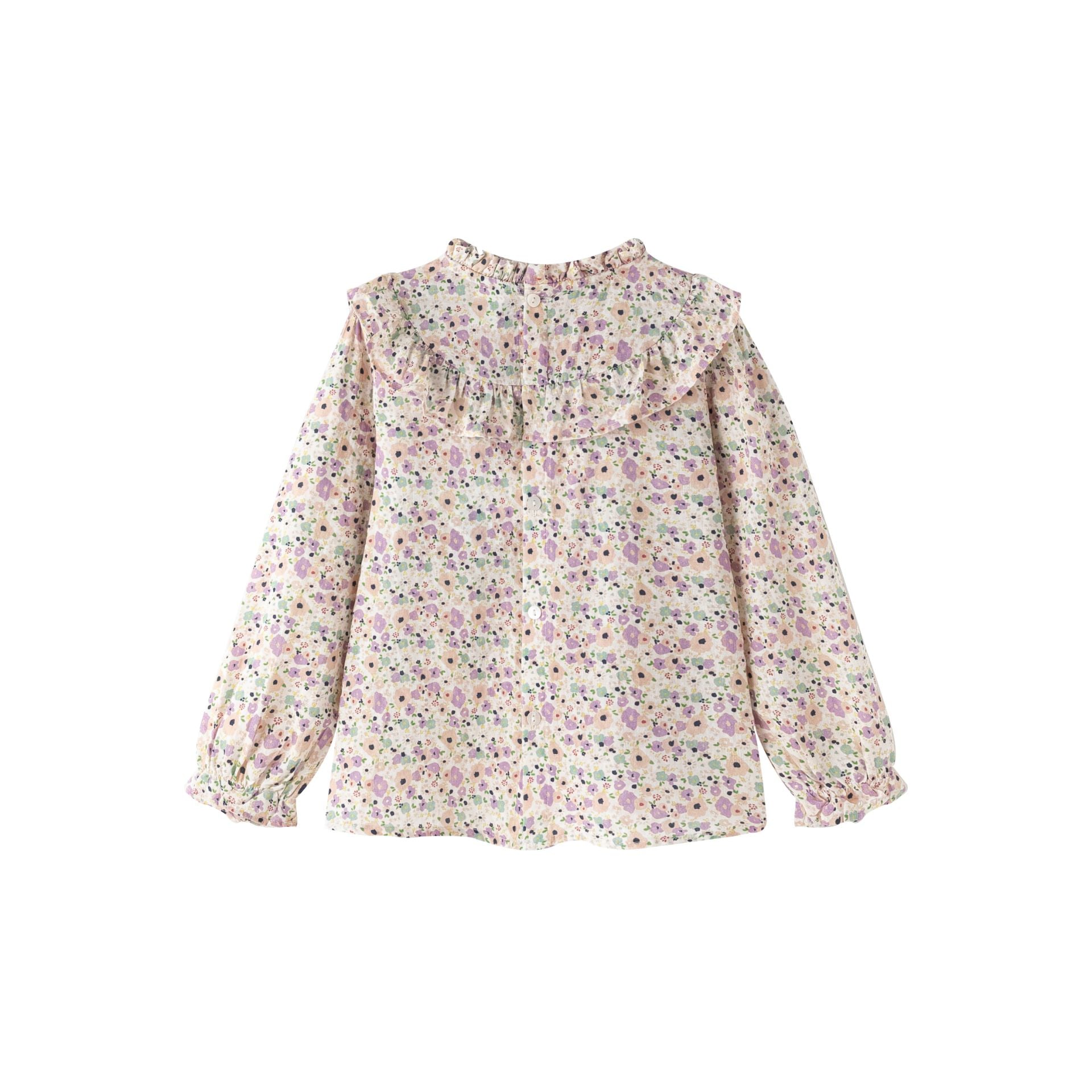 Camisa manga larga flores