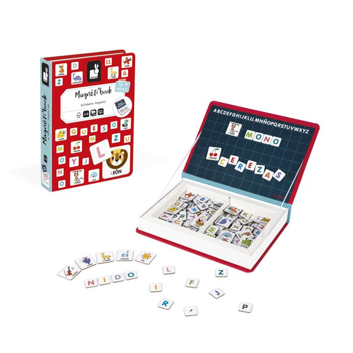 MAGNÉTI'BOOK ALFABETO EN ESPAÑOL – Janod