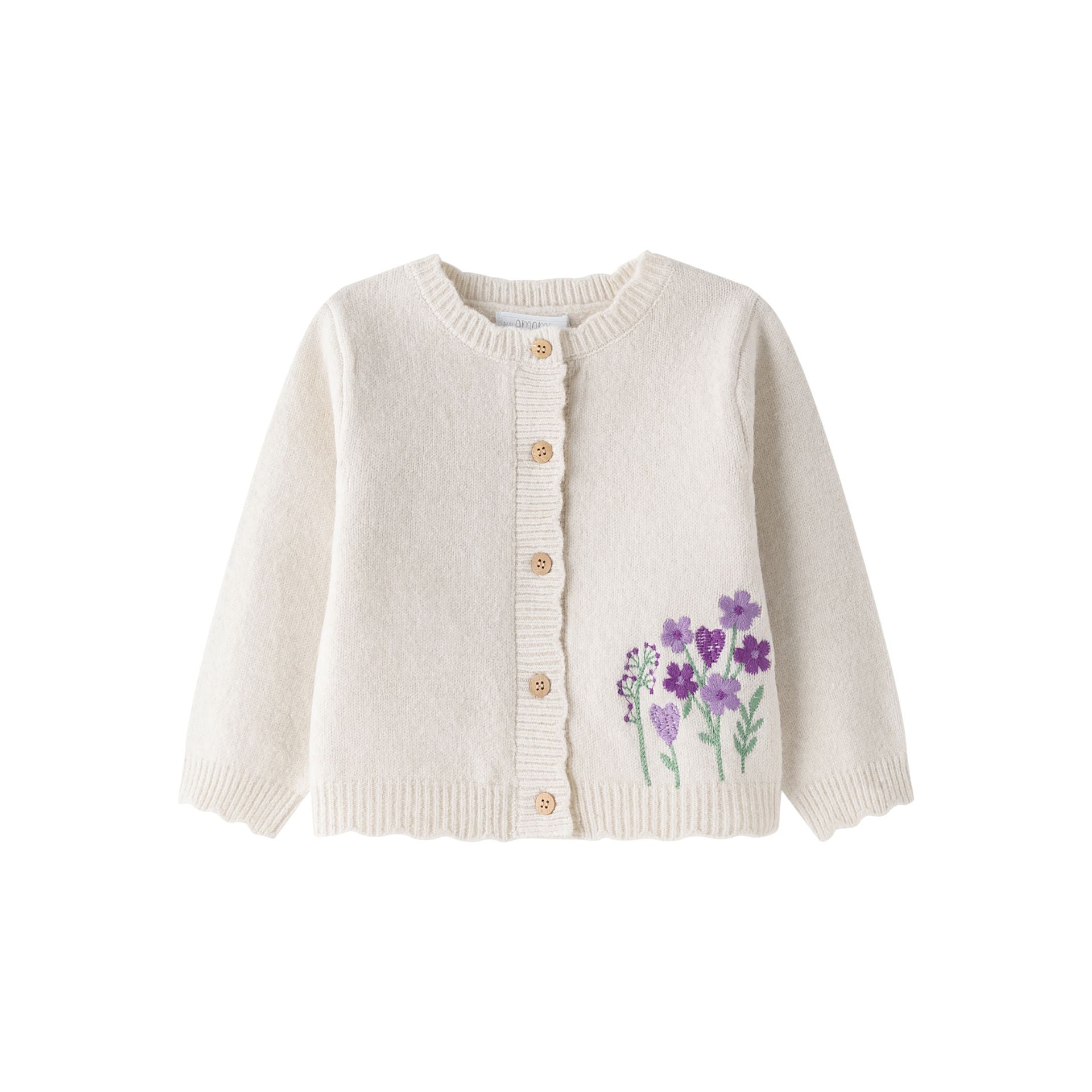 Chaqueta flores niña