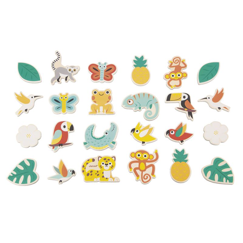 TROPIK - IMANES TROPICALES 24 PIEZAS – Janod