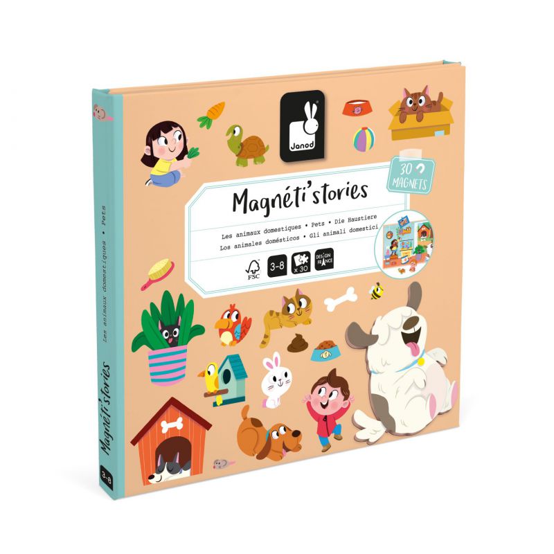 MAGNETI'STORIES LOS ANIMALES DOMÉSTICOS – Janod