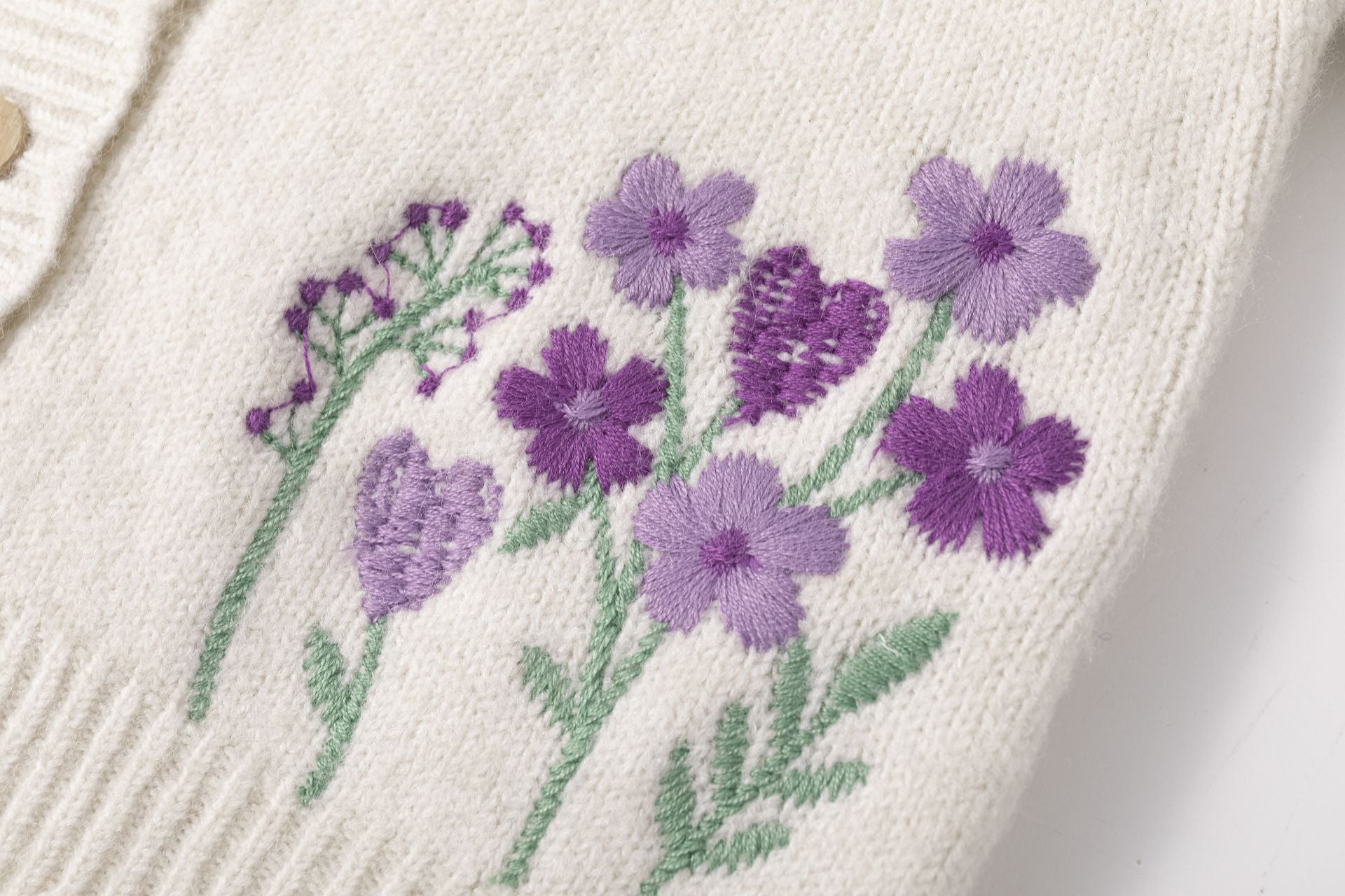 Chaqueta flores niña