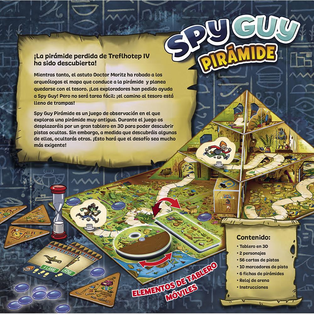 Juego de mesa Spy Guy Pirámide