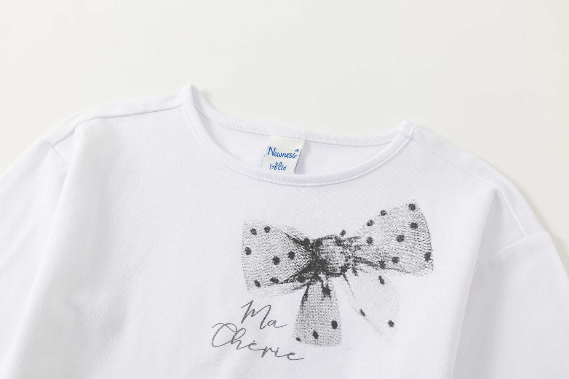 Camiseta lazo niña
